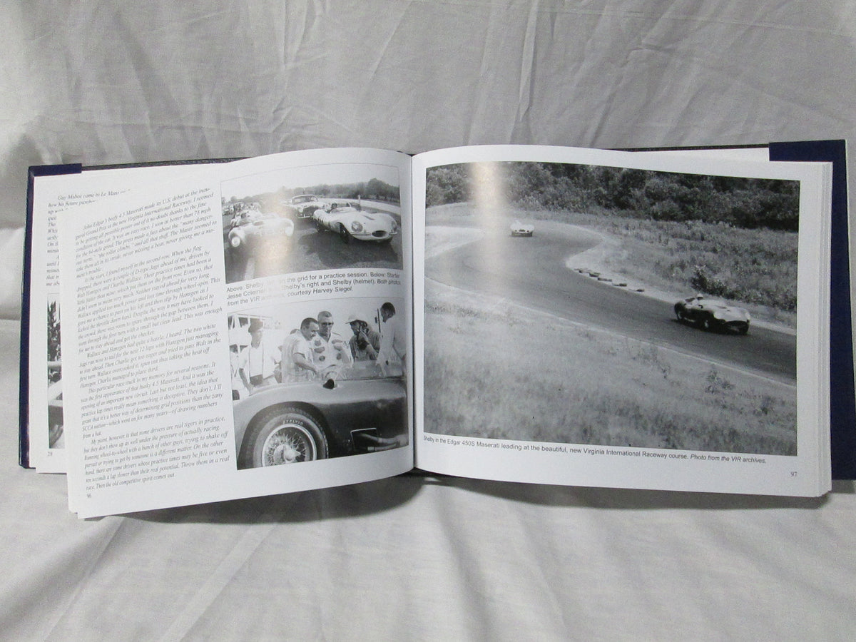 Shelby, the Race Driver' by Art Evans – Carroll Shelby Engine Company