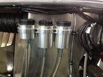 Brake & Clutch Hydraulic Fluid Reservoirs, Billet, 1pc bottom