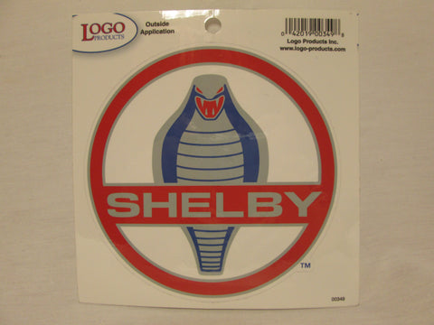 Shelby Cobra Medallion Decal