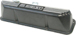 Shelby FE Finned Valve Cover -Pair (Black Finish)