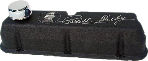 Shelby 289/351 "Signature" Valve Cover - Pair (Black Finish)